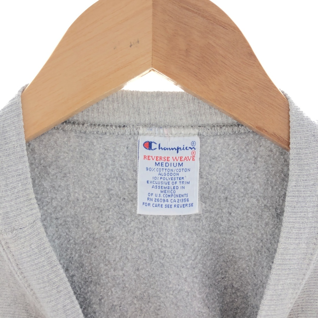 Champion(チャンピオン)の古着 90年代 チャンピオン Champion REVERSE WEAVE リバースウィーブ 刺繍タグ カレッジスウェットシャツ トレーナー メンズM ヴィンテージ /eaa391115 メンズのトップス(スウェット)の商品写真