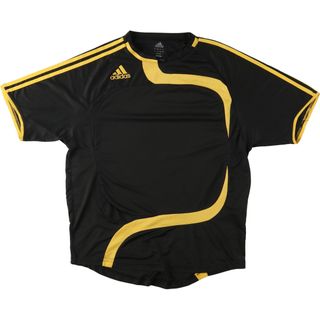 アディダス(adidas)の古着 アディダス adidas CLIMA COOL サッカーユニフォーム ゲームシャツ メンズM /eaa413994(Tシャツ/カットソー(半袖/袖なし))