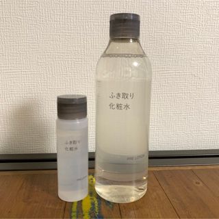 ムジルシリョウヒン(MUJI (無印良品))の※aom様専用※Y028：無印良品 拭き取り化粧水 300ml 50ml(化粧水/ローション)