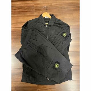 stone island nylon metal black