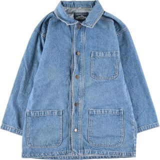 カルバンクライン(Calvin Klein)の古着 カルバンクライン Calvin klein JEANS デニムカバーオール レディースM /eaa435630(Gジャン/デニムジャケット)