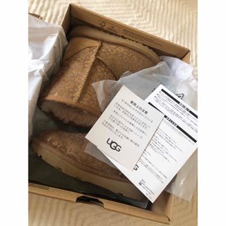 UGG - ugg クラシックグリッターレオパード size 17cm ムートンブーツ