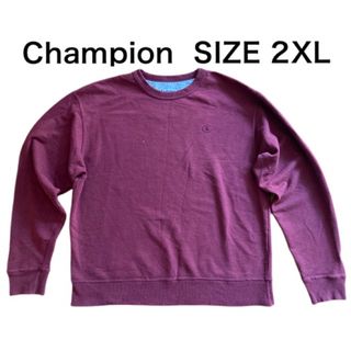 チャンピオン(Champion)のChampion チャンピオン トレーナー スウェット ロゴ あずき色 2XL(スウェット)