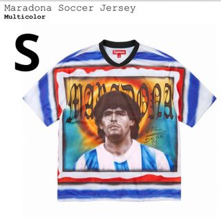 シュプリーム(Supreme)のSupreme Maradona Soccer Jersey マラドーナ S(Tシャツ/カットソー(半袖/袖なし))