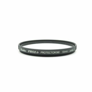 美品 Kenko PRO1D PROTECTOR(W) 55mm(フィルター)