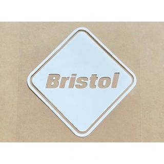 エフシーアールビー(F.C.R.B.)のBristol ブリストル ステッカー　　　　　　　◆6㎝◆マットホワイト◆白◆(その他)