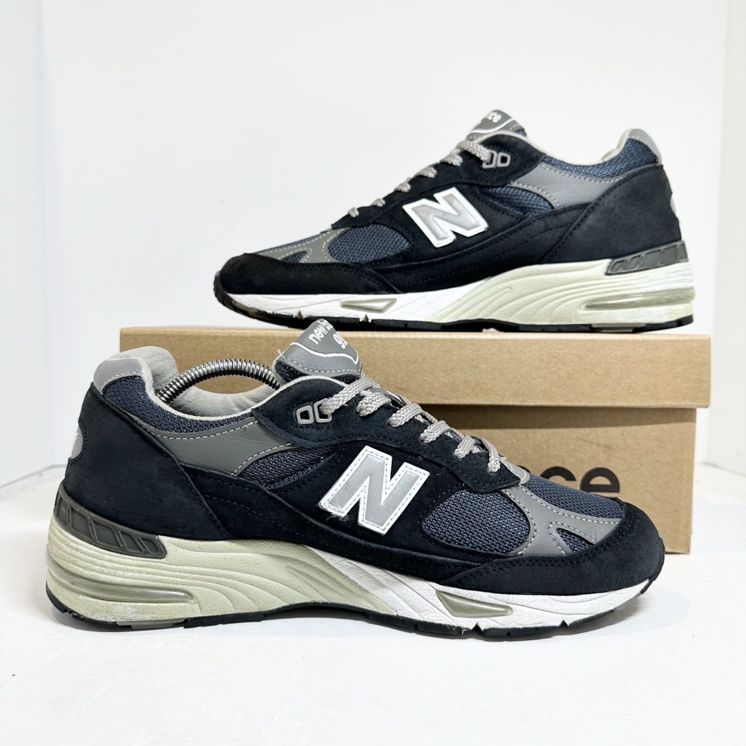 New Balance(ニューバランス)のニューバランス★M991NV★イングランド/UK★ネイビー/紺×グレー★箱★26 メンズの靴/シューズ(スニーカー)の商品写真