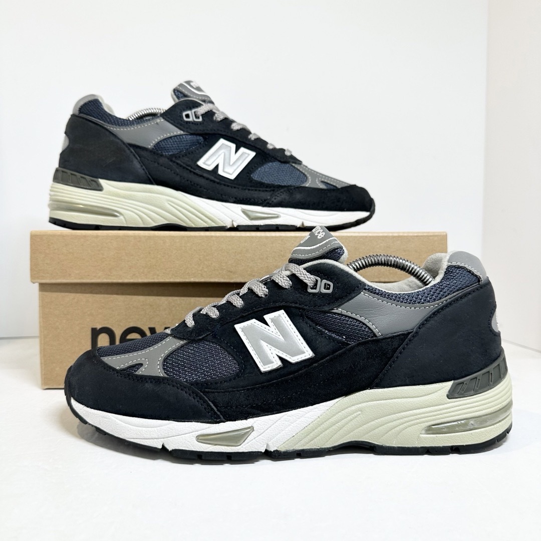 New Balance(ニューバランス)のニューバランス★M991NV★イングランド/UK★ネイビー/紺×グレー★箱★26 メンズの靴/シューズ(スニーカー)の商品写真