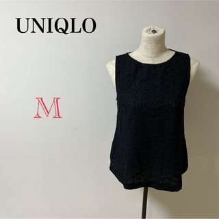 ユニクロ(UNIQLO)の【UNIQLO】レディース ブラウス シャツ レース ノースリーブ タンクトップ(Tシャツ(半袖/袖なし))