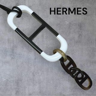 エルメス(Hermes)のエルメス HERMES ネックレス ペンダント アマール バッファローホーン(ネックレス)