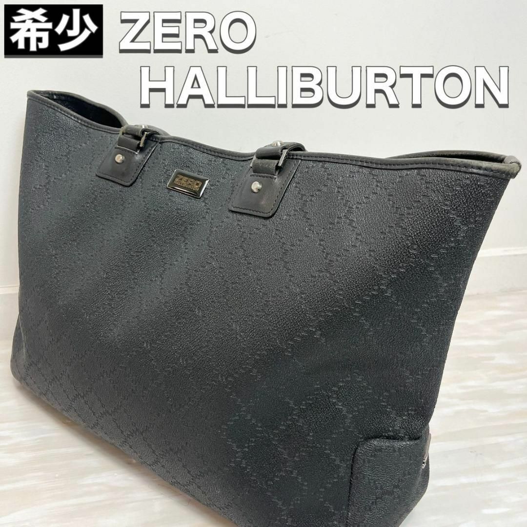 ZERO HALLIBURTON(ゼロハリバートン)のゼロハリバートン ZERO HALLIBURTON トートバッグ ブラック 黒 メンズのバッグ(トートバッグ)の商品写真