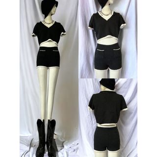 BCBG USA 90s ショートニットセットアップ