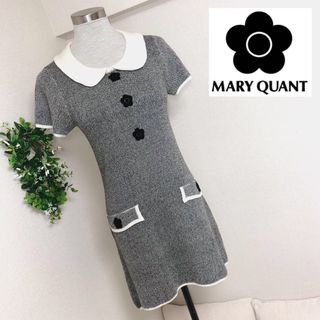 マリークワント(MARY QUANT)のMARYQUANTマリークワントのデイジーポイントワンピースM(ミニワンピース)