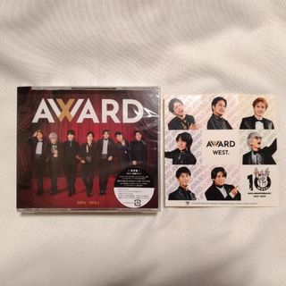 ジャニーズウエスト(ジャニーズWEST)のAWARD/WEST.(ポップス/ロック(邦楽))