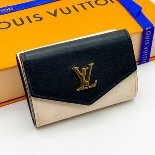 ルイヴィトン(LOUIS VUITTON)のSS美品 ルイヴィトン 折り財布 ポルトフォイユ ロックミニ バイカラー ピンク(財布)