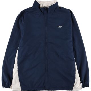 リーボック(Reebok)の古着 00年代 リーボック Reebok ウインドブレーカー メンズXL /eaa436227(ナイロンジャケット)