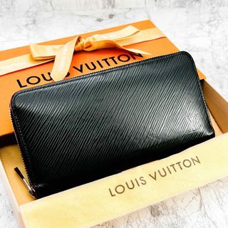 ルイヴィトン(LOUIS VUITTON)の✨新品仕様✨ルイヴィトン　ジッピーウォレット　エピ　ノアールピンク　レア　長財布(財布)