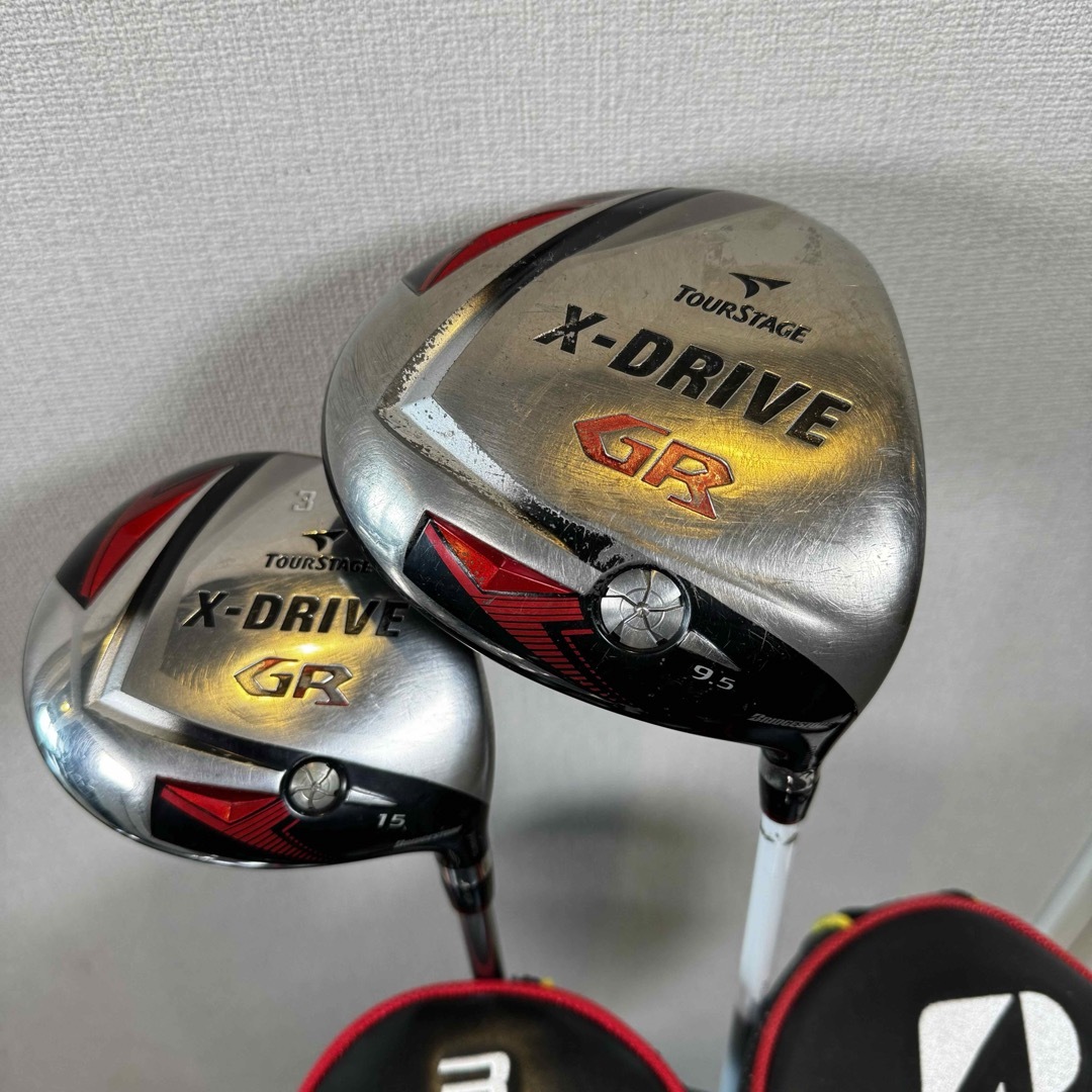 TOURSTAGE(ツアーステージ)の ブリヂストン X-DRIVE ツアーステージ 初心者　ゴルフ クラブ セット スポーツ/アウトドアのゴルフ(クラブ)の商品写真