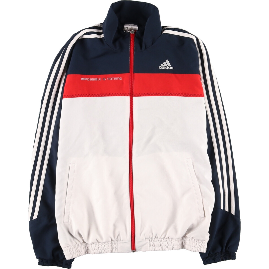 adidas(アディダス)の古着 アディダス adidas ウインドブレーカー メンズM /eaa435614 メンズのジャケット/アウター(ナイロンジャケット)の商品写真