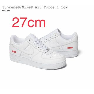 シュプリーム(Supreme)のSupreme Nike Air Force 1 Low White 27cm(スニーカー)