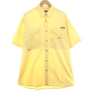 コロンビア(Columbia)の古着 コロンビア Columbia PFG 半袖 フィッシングシャツ メンズXL /eaa436737(シャツ)