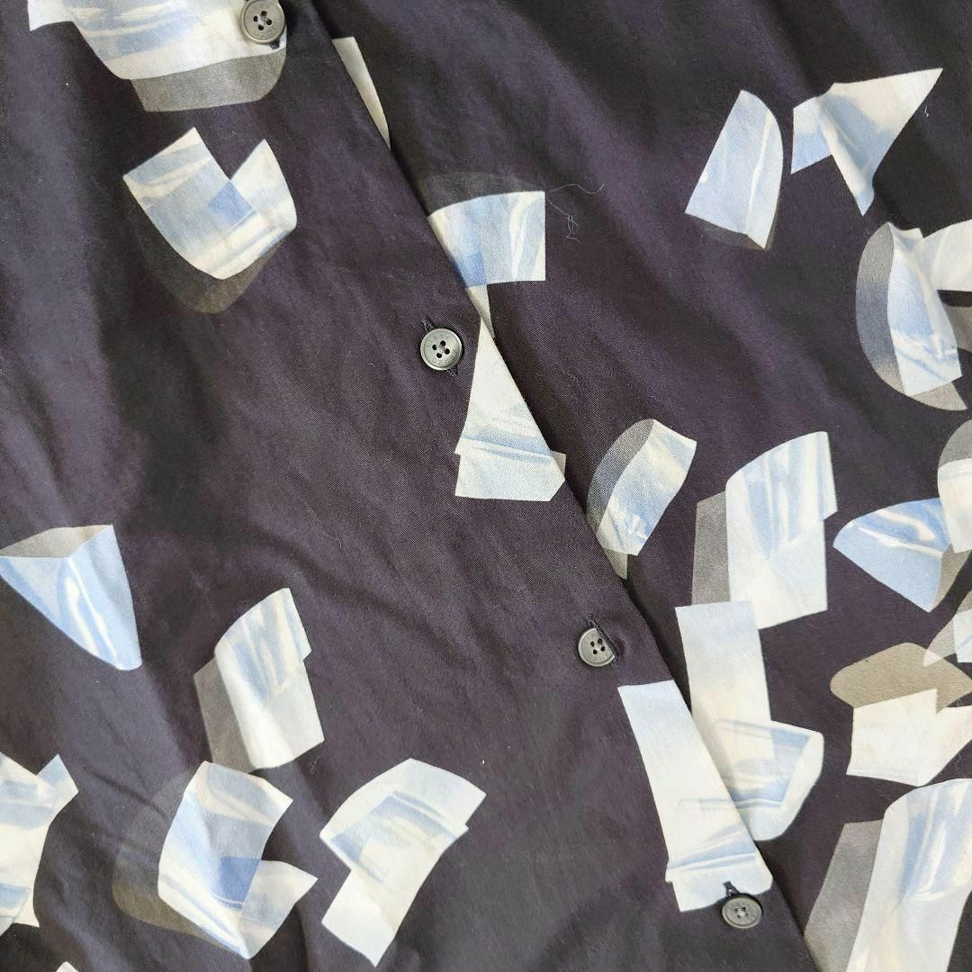 KENZO(ケンゾー)のKENZO ケンゾー 柄シャツ　長袖シャツ　スリムフィット　M メンズのトップス(シャツ)の商品写真