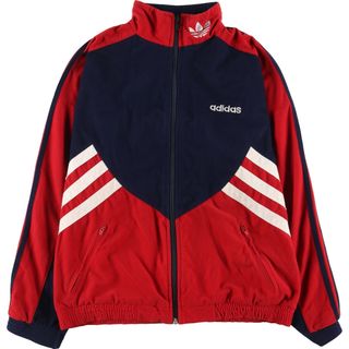 アディダス(adidas)の古着 80年代 アディダス adidas ベロアジャージ トラックジャケット メンズM ヴィンテージ /eaa436532(その他)