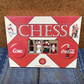 コカ・コーラ クリスマス仕様チェス(オセロ/チェス)
