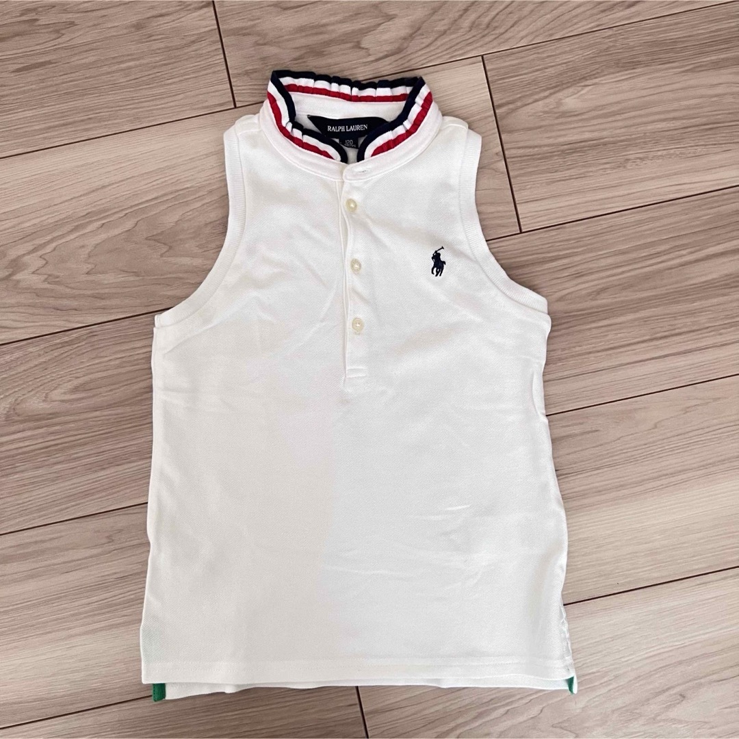 POLO RALPH LAUREN(ポロラルフローレン)のラルフローレン　タンクトップ　120 キッズ/ベビー/マタニティのキッズ服女の子用(90cm~)(Tシャツ/カットソー)の商品写真