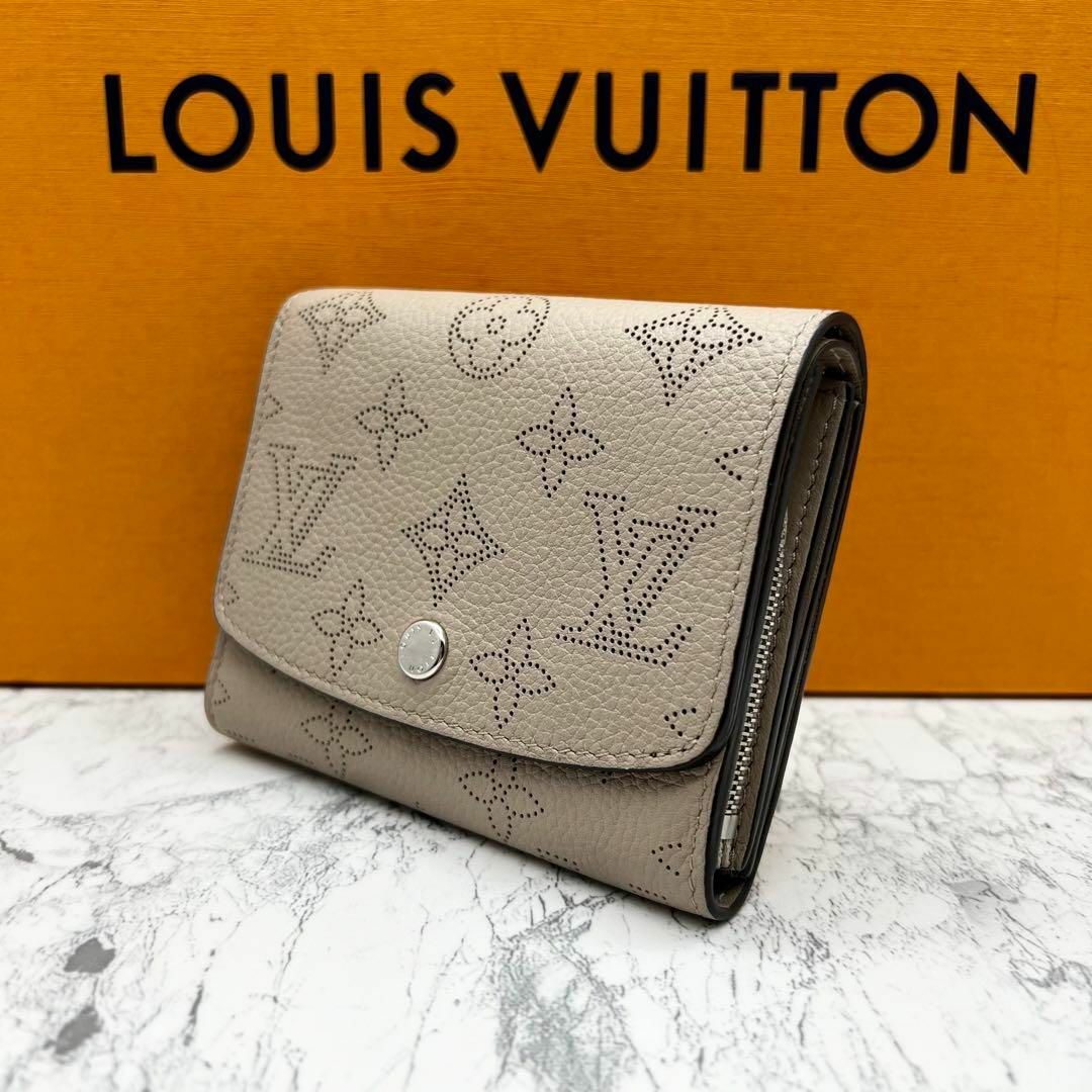 LOUIS VUITTON(ルイヴィトン)のぶん様ご成約済み　ルイヴィトン　ポルトフォイユ　イリス　モノグラム　マヒナ　ガレ レディースのファッション小物(財布)の商品写真