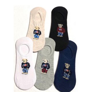 ポロラルフローレン(POLO RALPH LAUREN)のポロベア　5足セット　ポロラルフローレン  ポロソックス　靴下　ソックス　くま(ソックス)