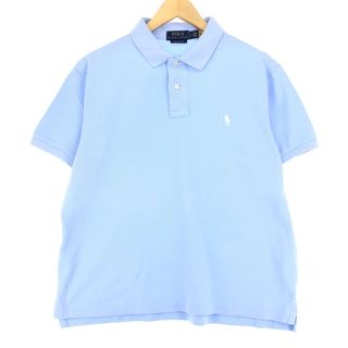 ラルフローレン(Ralph Lauren)の古着 ラルフローレン Ralph Lauren POLO RALPH LAUREN 半袖 ポロシャツ メンズL /eaa413879(ポロシャツ)