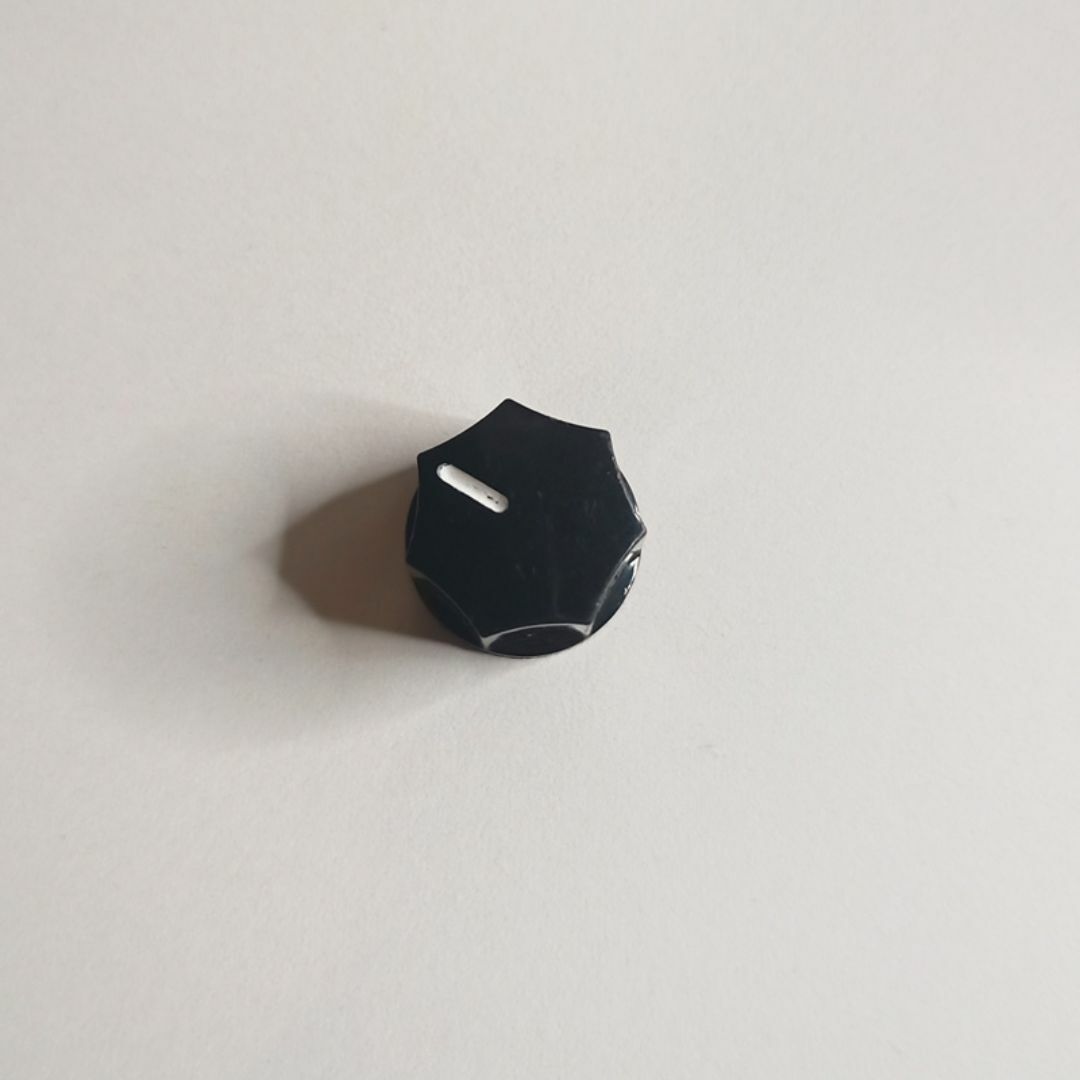 ミニノブ　ツマミ Knob　黒　BLACK 楽器のギター(エフェクター)の商品写真