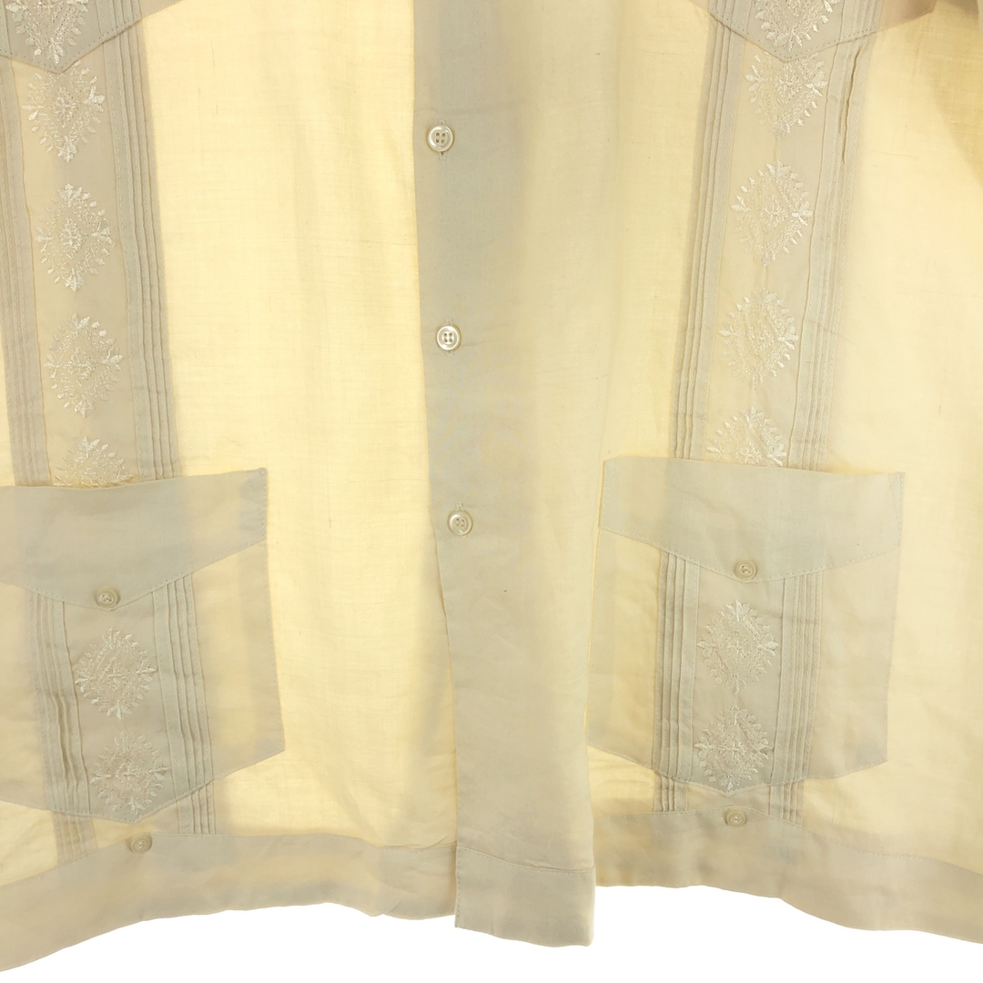 古着 MOJITO 半袖 オープンカラー メキシカンシャツ キューバシャツ メンズXXL /eaa436712 メンズのトップス(シャツ)の商品写真