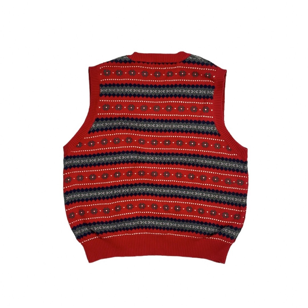 GAP(ギャップ)のold gap knit vest red メンズのトップス(ベスト)の商品写真