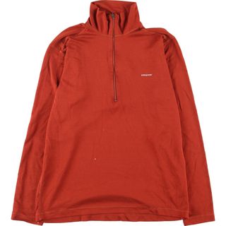 パタゴニア(patagonia)の古着 00年代 パタゴニア Patagonia CAPILENE キャプリーン ロングTシャツ ロンT メンズS /eaa435167(Tシャツ/カットソー(半袖/袖なし))