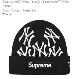 シュプリーム(Supreme)のSupreme New York Yankees Box Logo(ニット帽/ビーニー)