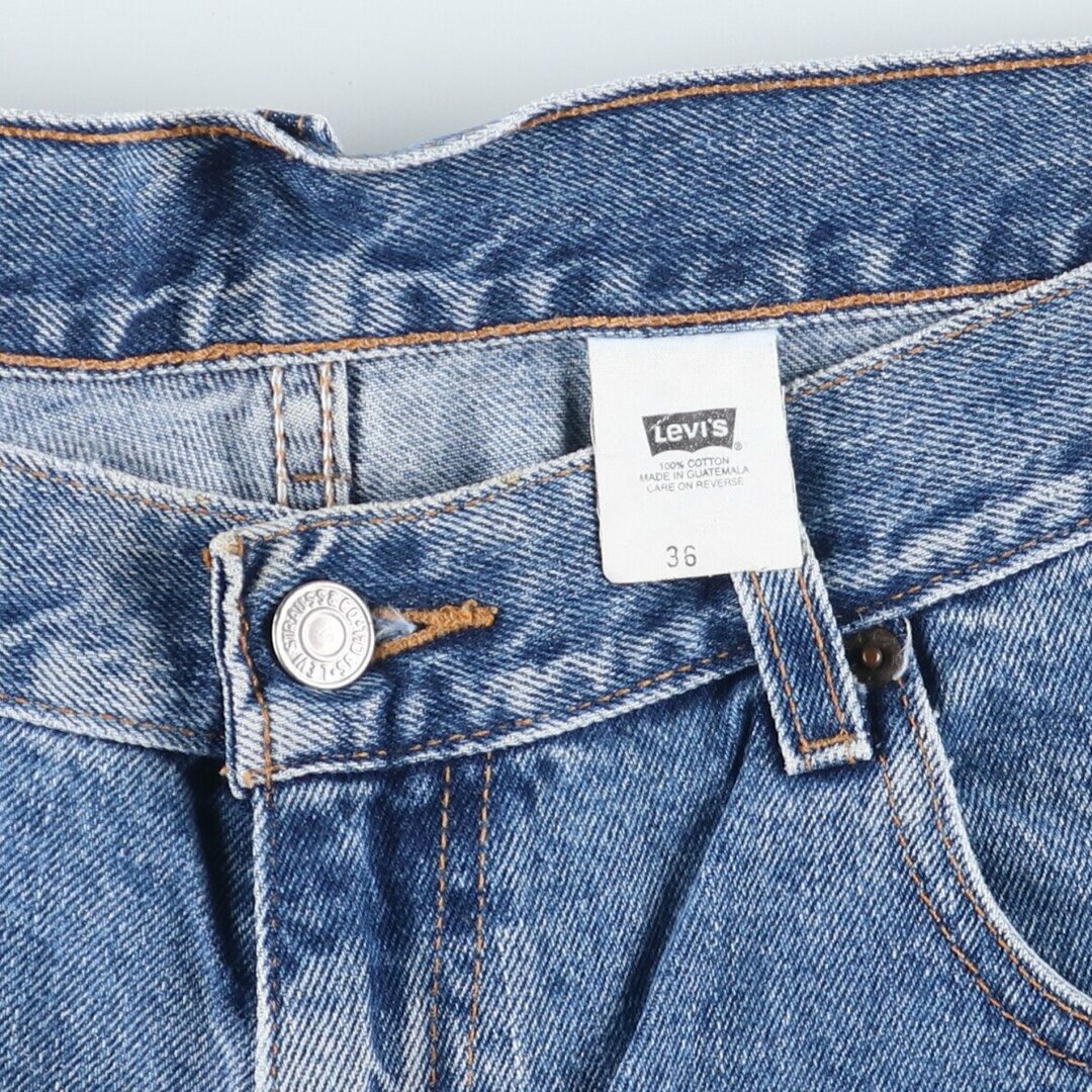 Levi's(リーバイス)の古着 00年代 リーバイス Levi's 569 デニムショーツ ハーフパンツ メンズw37 /eaa423747 メンズのパンツ(ショートパンツ)の商品写真