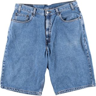 リーバイス(Levi's)の古着 00年代 リーバイス Levi's 569 デニムショーツ ハーフパンツ メンズw37 /eaa423747(ショートパンツ)