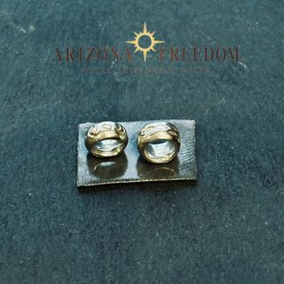 アリゾナフリーダム(ARIZONA FREEDOM)の美品 Arizona Freedom 唐草入り銀ビーズ（小）2個セット(ネックレス)