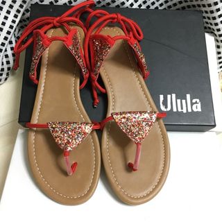 ★Ululaのサンダル。