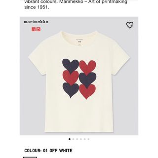 ユニクロ(UNIQLO)のsb様専用 マリメッコ×UNIQLO2枚セット130(Tシャツ/カットソー)