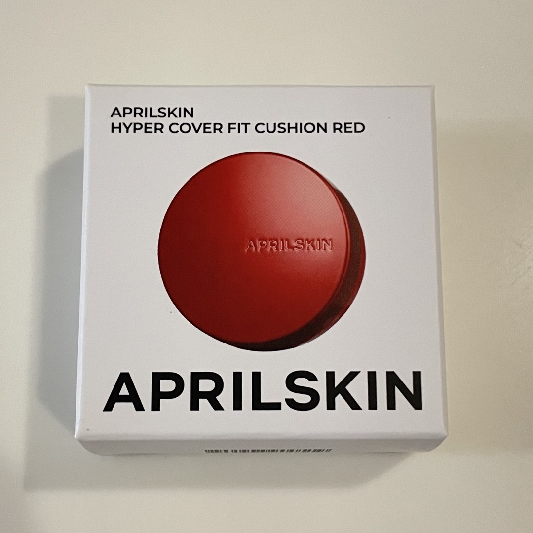 APRILSKIN クッションファンデ  ミニ 5g レッド 21N バニラ コスメ/美容のベースメイク/化粧品(ファンデーション)の商品写真