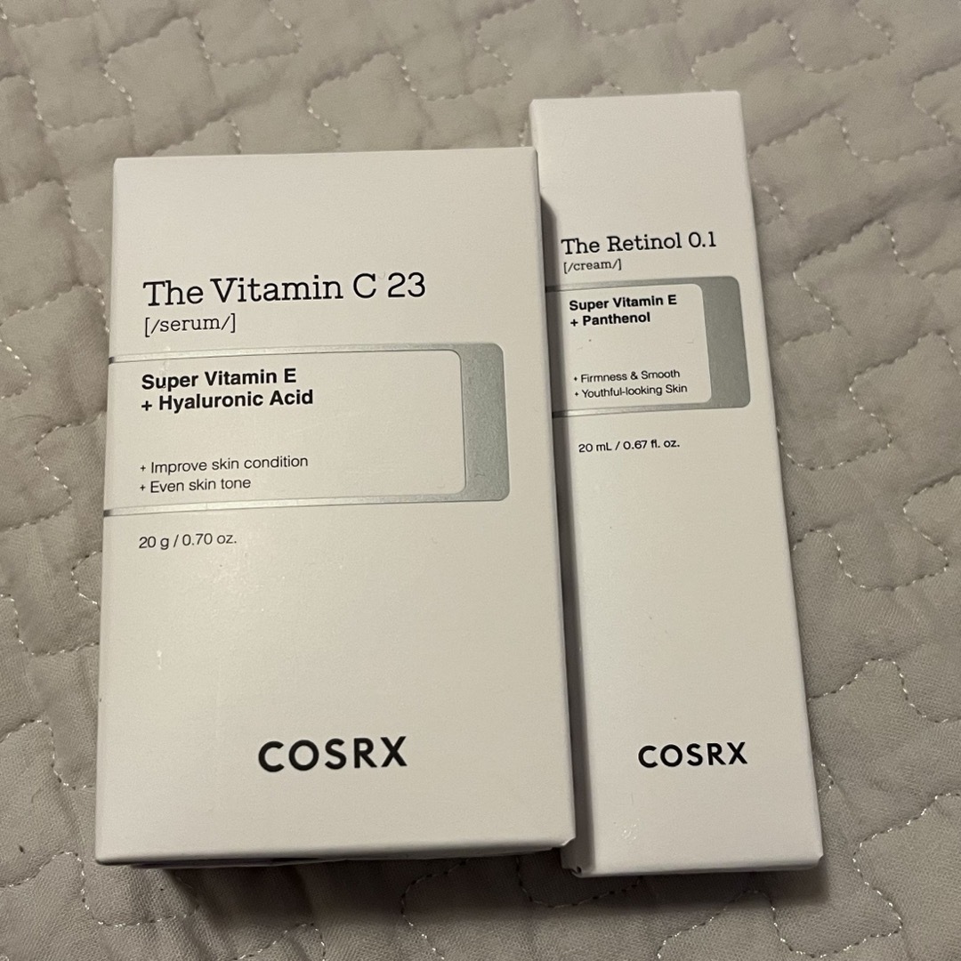 cosrx RXザビタミンC23セラム20ml＋RXザレチノール0.1クリーム コスメ/美容のスキンケア/基礎化粧品(美容液)の商品写真