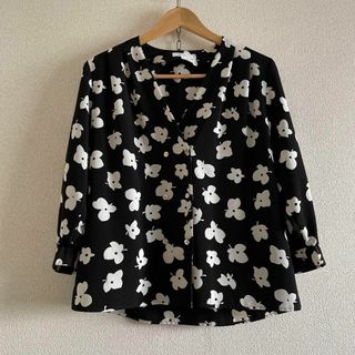 ビューティアンドユースユナイテッドアローズ(BEAUTY&YOUTH UNITED ARROWS)の18 花柄 ブラウス シャツ トップス ユナイテッドアローズ(シャツ/ブラウス(長袖/七分))