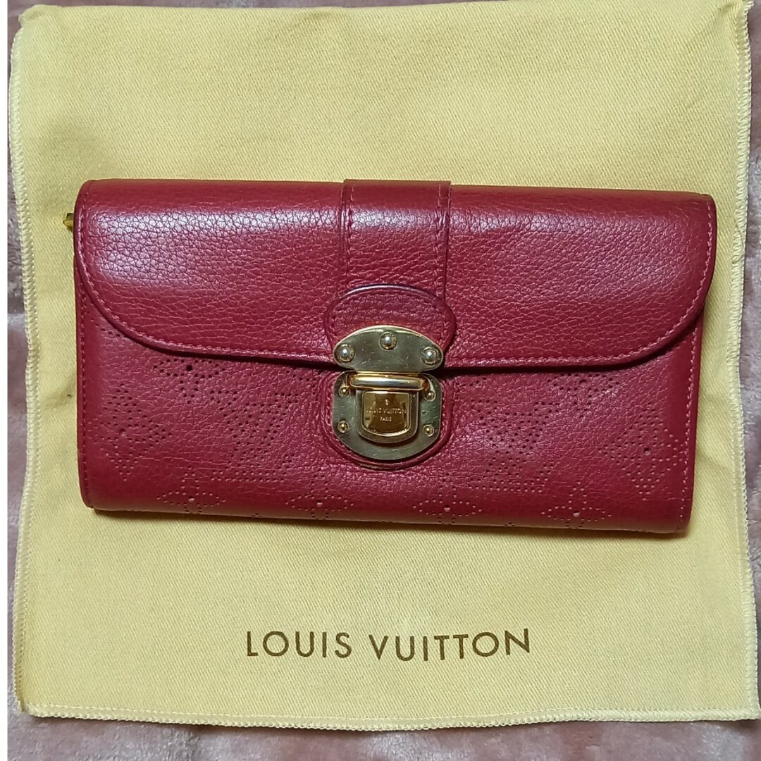 LOUIS VUITTON(ルイヴィトン)のルイヴィトン　マヒナ　長財布 レディースのファッション小物(財布)の商品写真