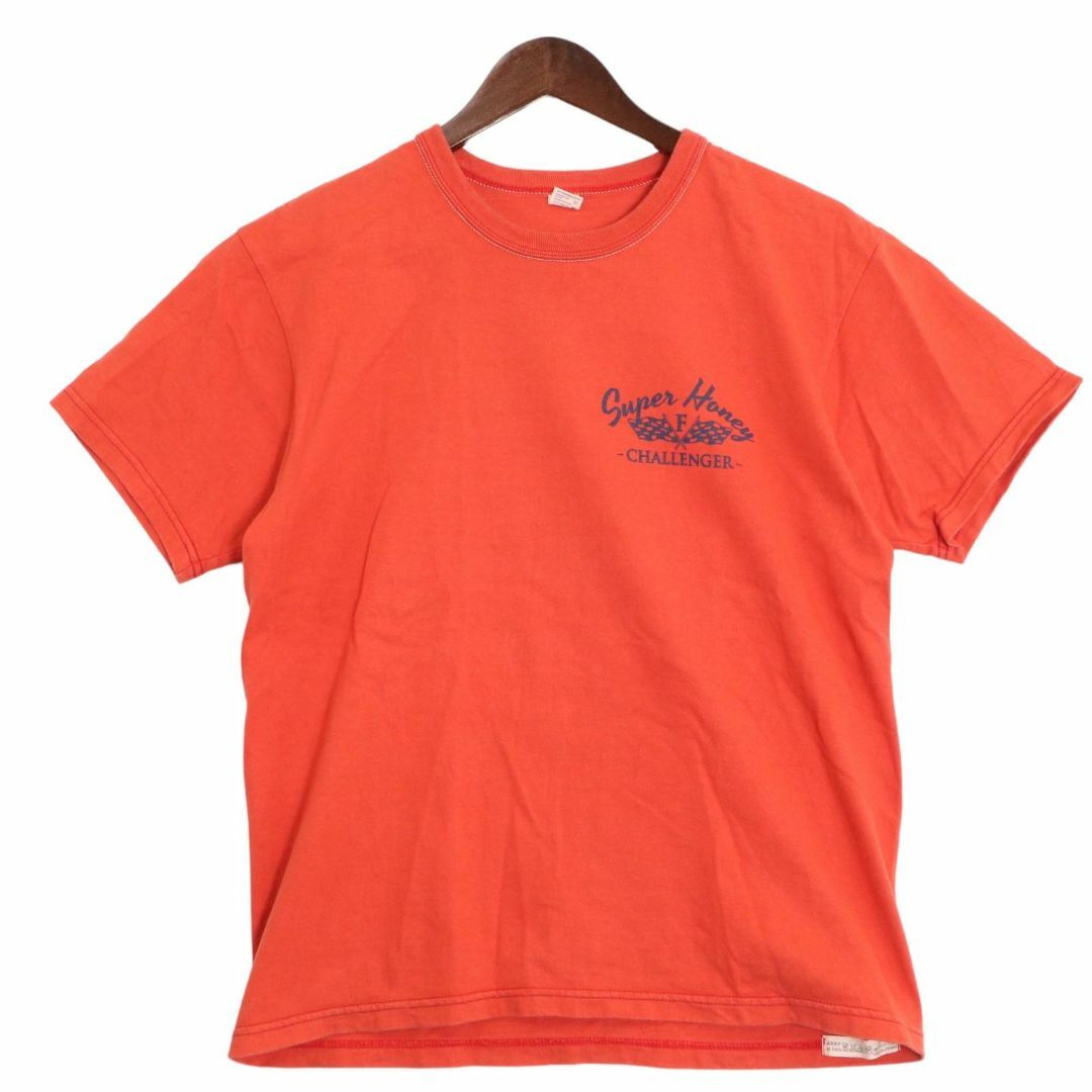 THE FLAT HEAD(フラットヘッド)のTHE FLAT HEAD/フラットヘッド プリント 半袖Tシャツ メンズのトップス(Tシャツ/カットソー(半袖/袖なし))の商品写真