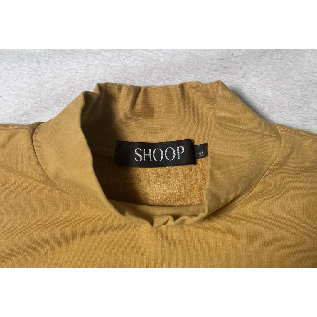 SHOOP(シュープ)のSHOOP  シュープ　タートルネックTシャツ メンズ　サイズL メンズのトップス(Tシャツ/カットソー(半袖/袖なし))の商品写真