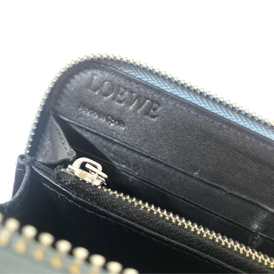 LOEWE(ロエベ)のLOEWE　ロエベ　長財布　財布　ウォレット　ブルー　青　水色　レディース レディースのファッション小物(財布)の商品写真