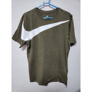 ナイキ(NIKE)のナイキ　NIKE　ビックスウォッシュ　Tシャツ　カーキ　M(Tシャツ/カットソー(半袖/袖なし))